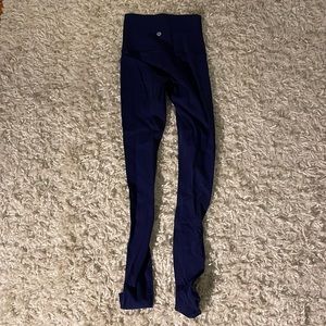 Lulu blue leggings
